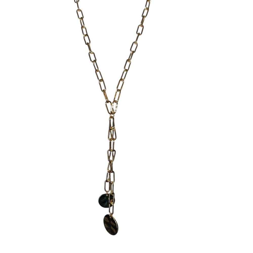 NWT target long link pendant Gold Necklace